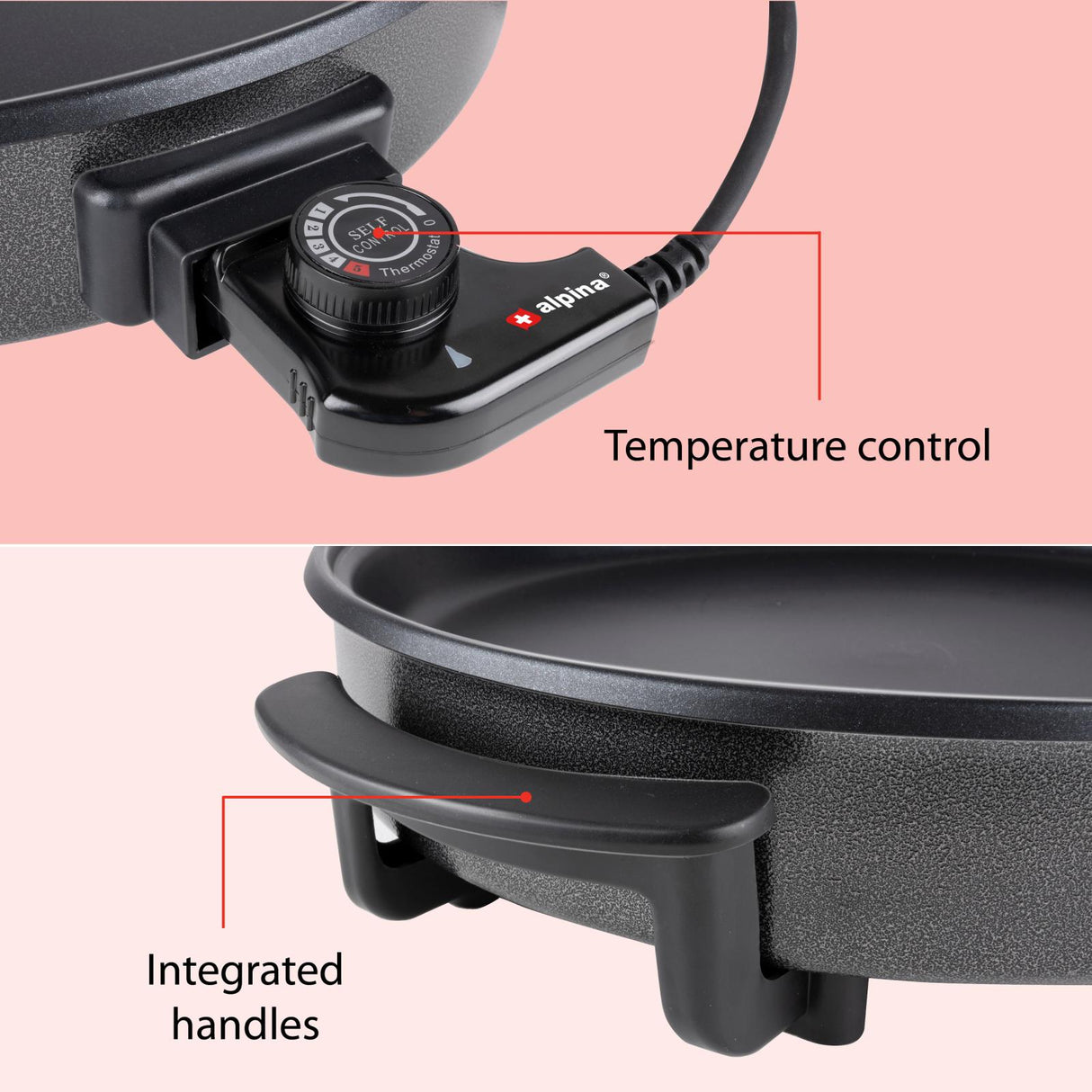 Elektrische Hapjespan Ø 40 cm - maximondo