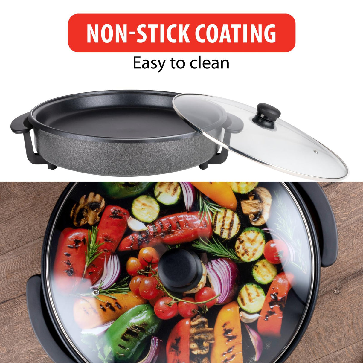 Elektrische Hapjespan Ø 40 cm - maximondo