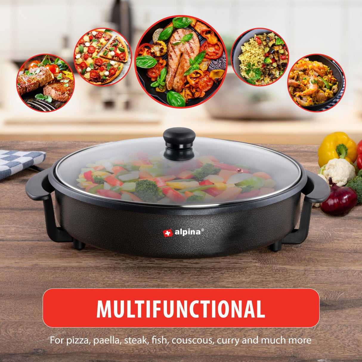 Elektrische Hapjespan Ø 40 cm - maximondo