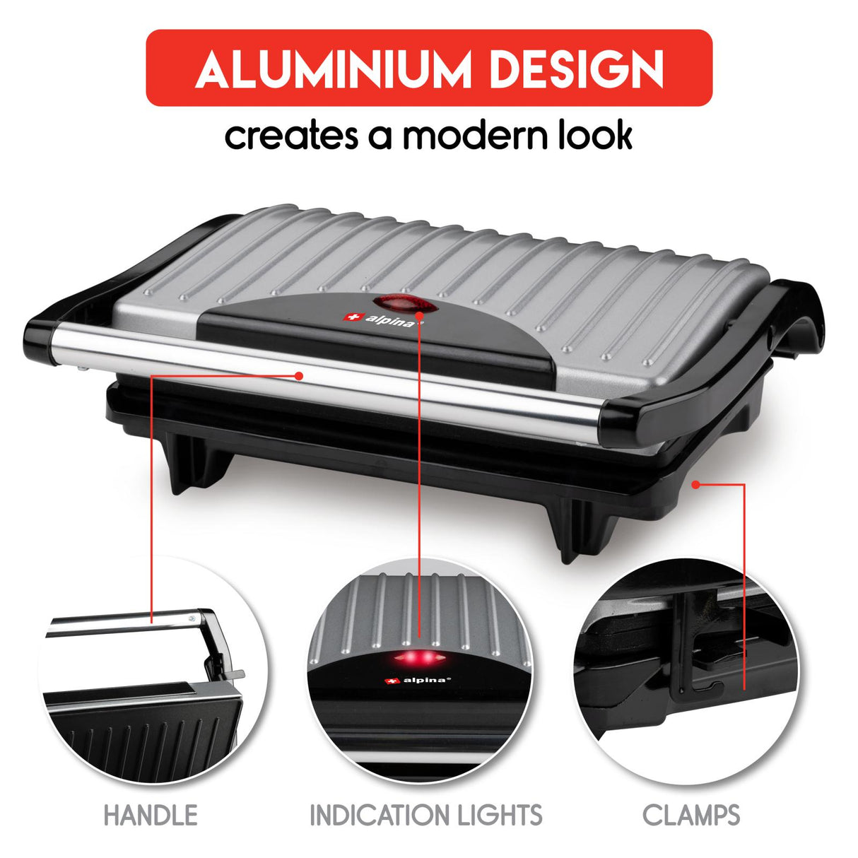 Contactgrill 700 Watt - maximondo