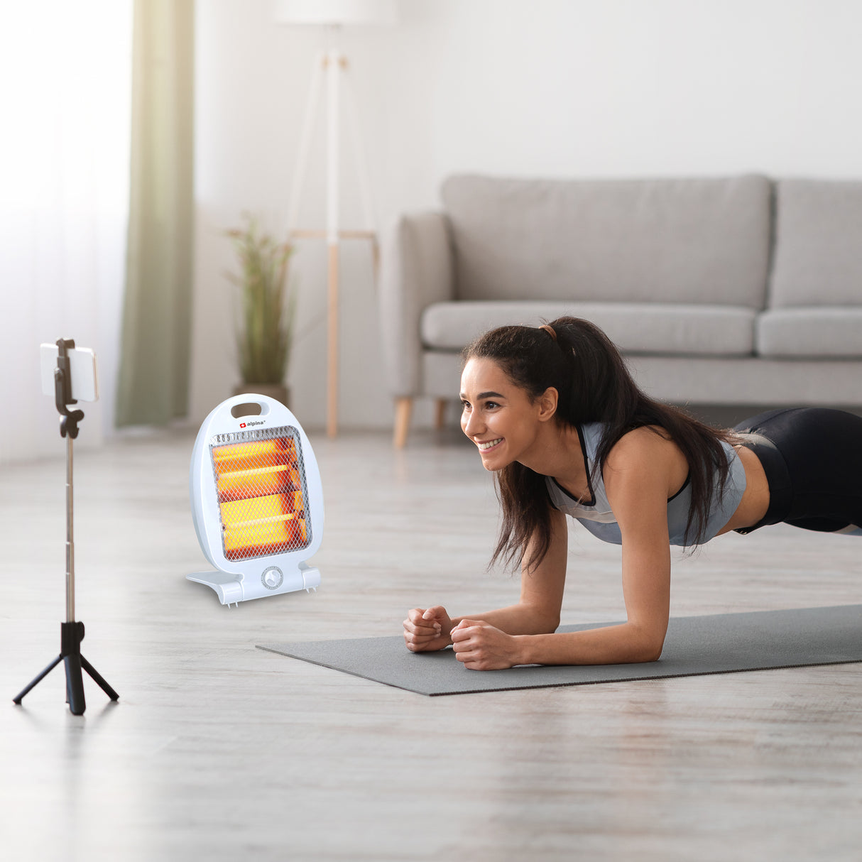 alpina Elektrische Kachel 800W - maximondo