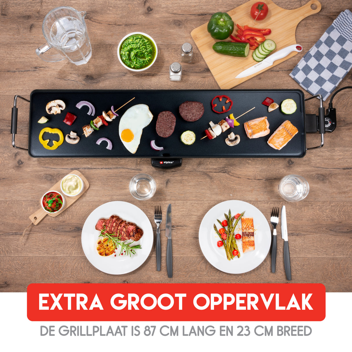 alpina Teppanyaki Bakplaat XL - maximondo