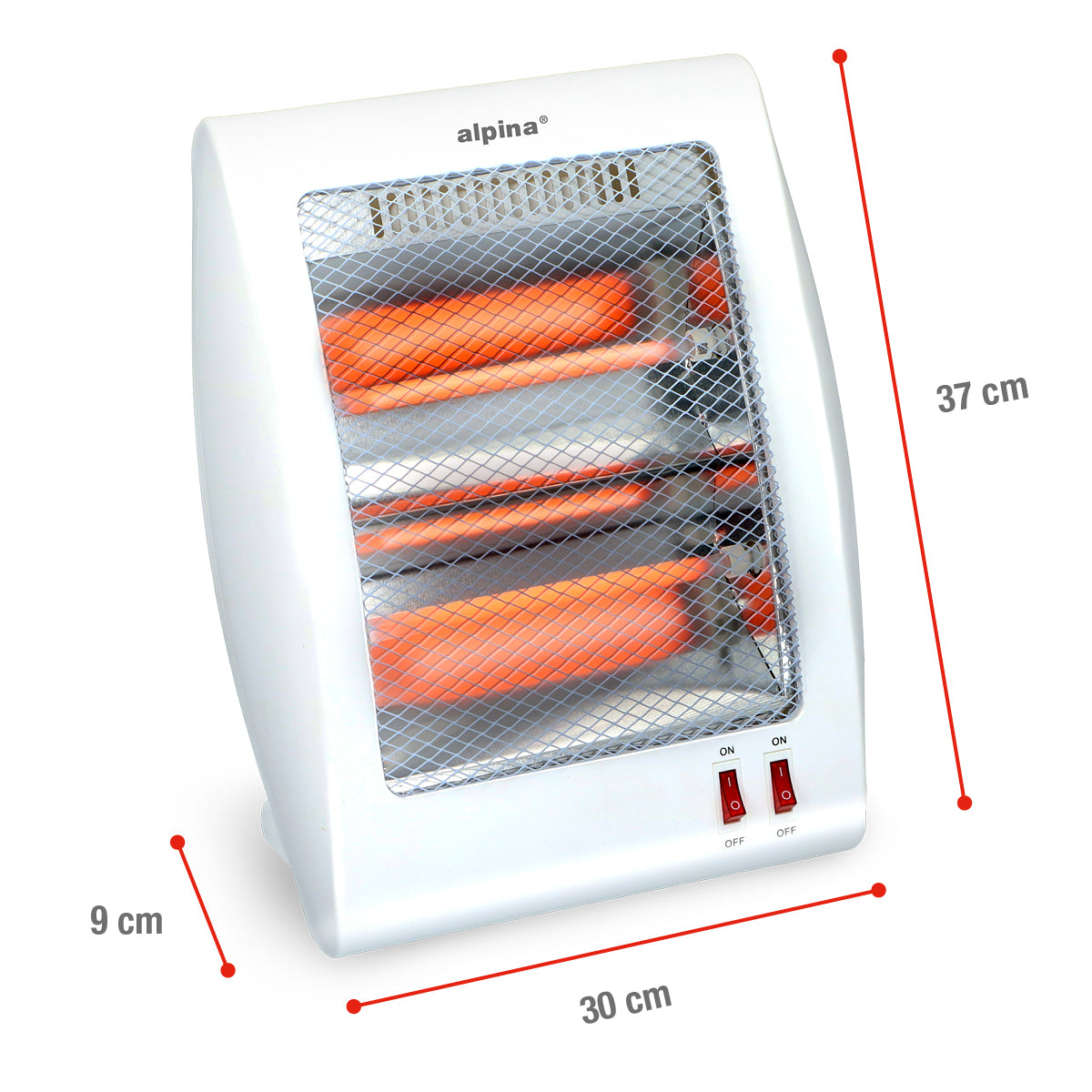 alpina Elektrische Kachel - maximondo
