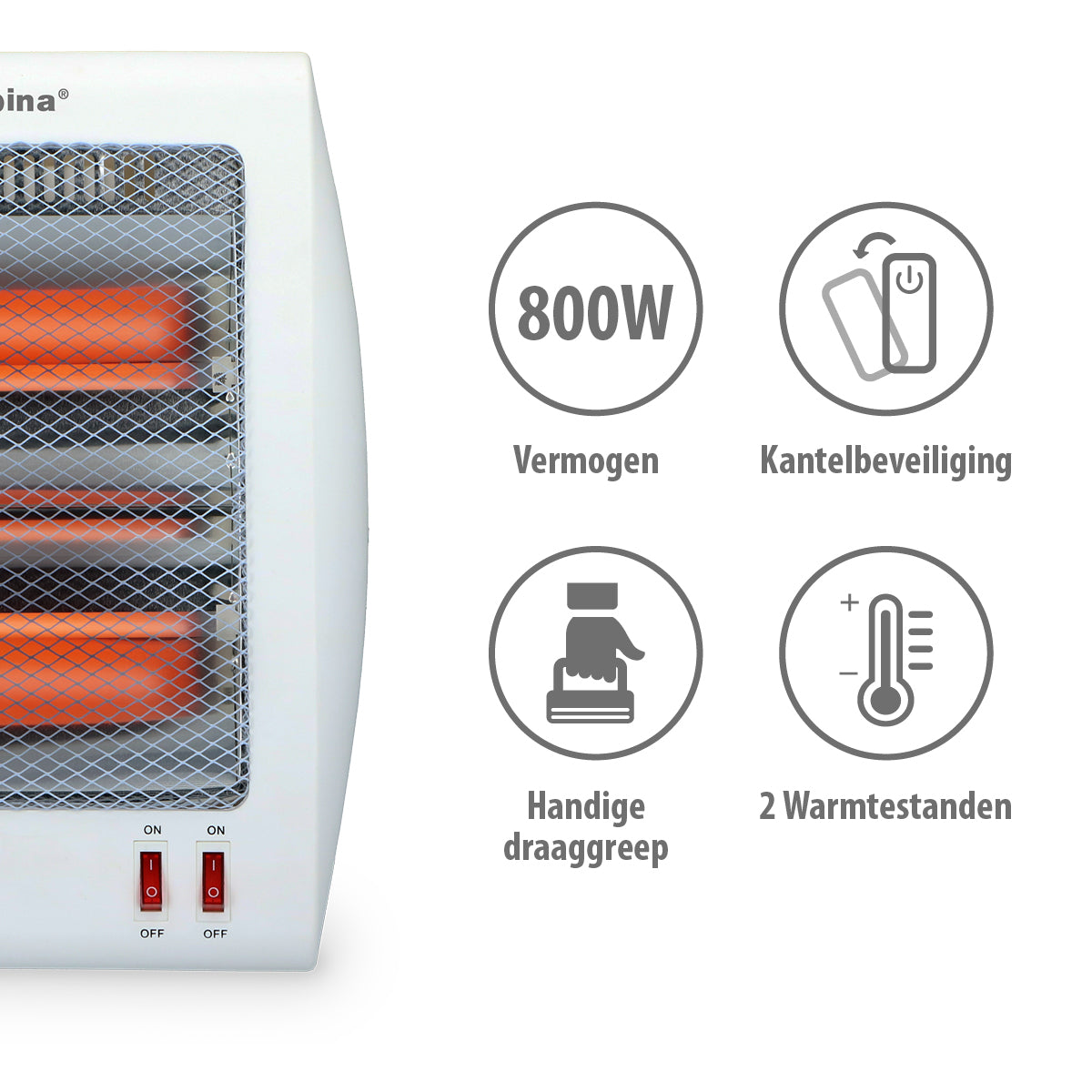 alpina Elektrische Kachel - maximondo