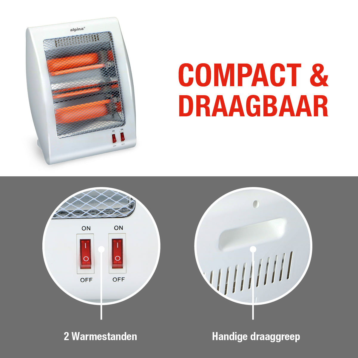alpina Elektrische Kachel - maximondo