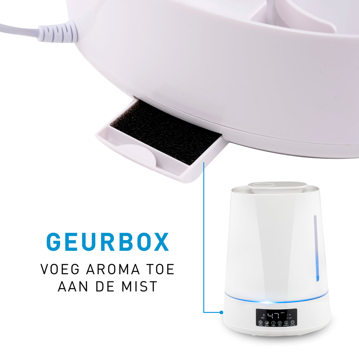 Grundig Luchtbevochtiger - Diffuser Aromatherapie - maximondo