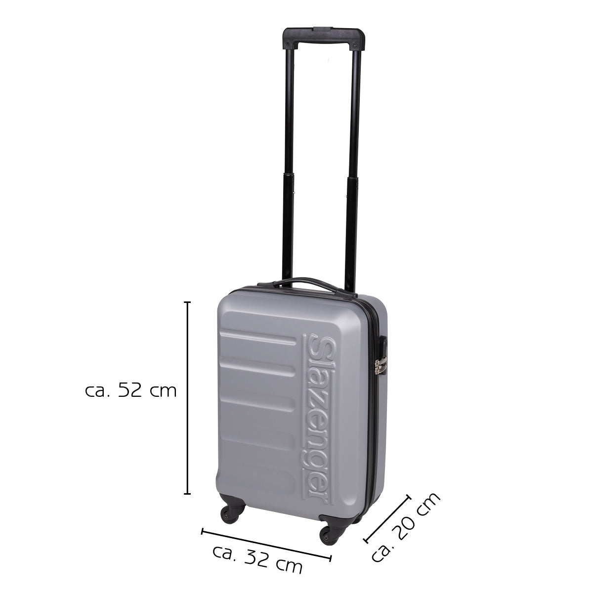 Slazenger Kofferset 3 Delig - Hardcase - maximondo