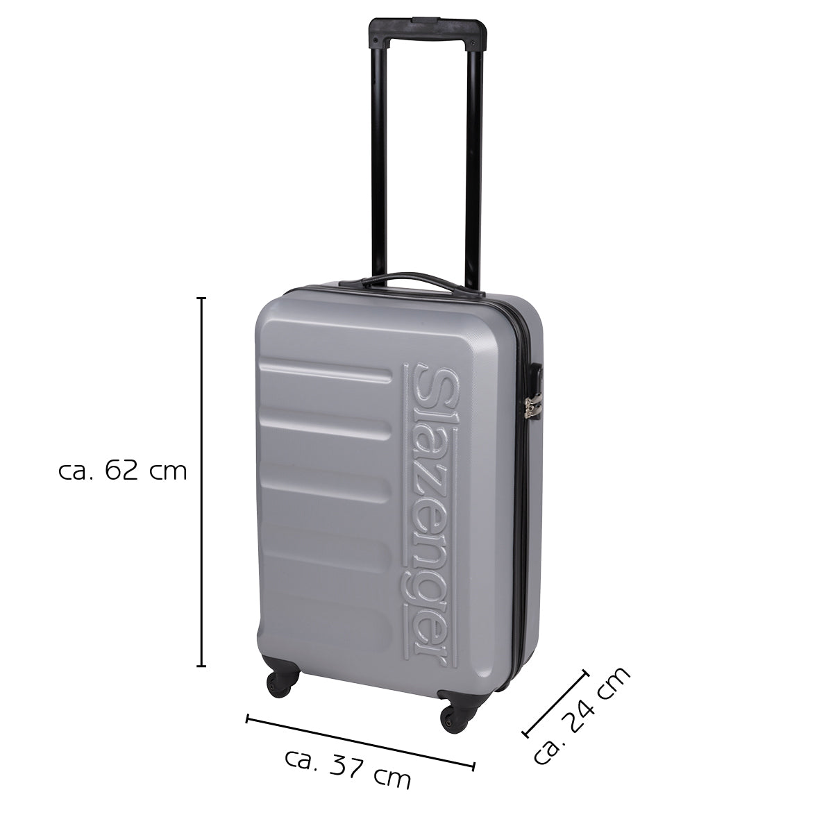 Slazenger Kofferset 3 Delig - Hardcase - maximondo