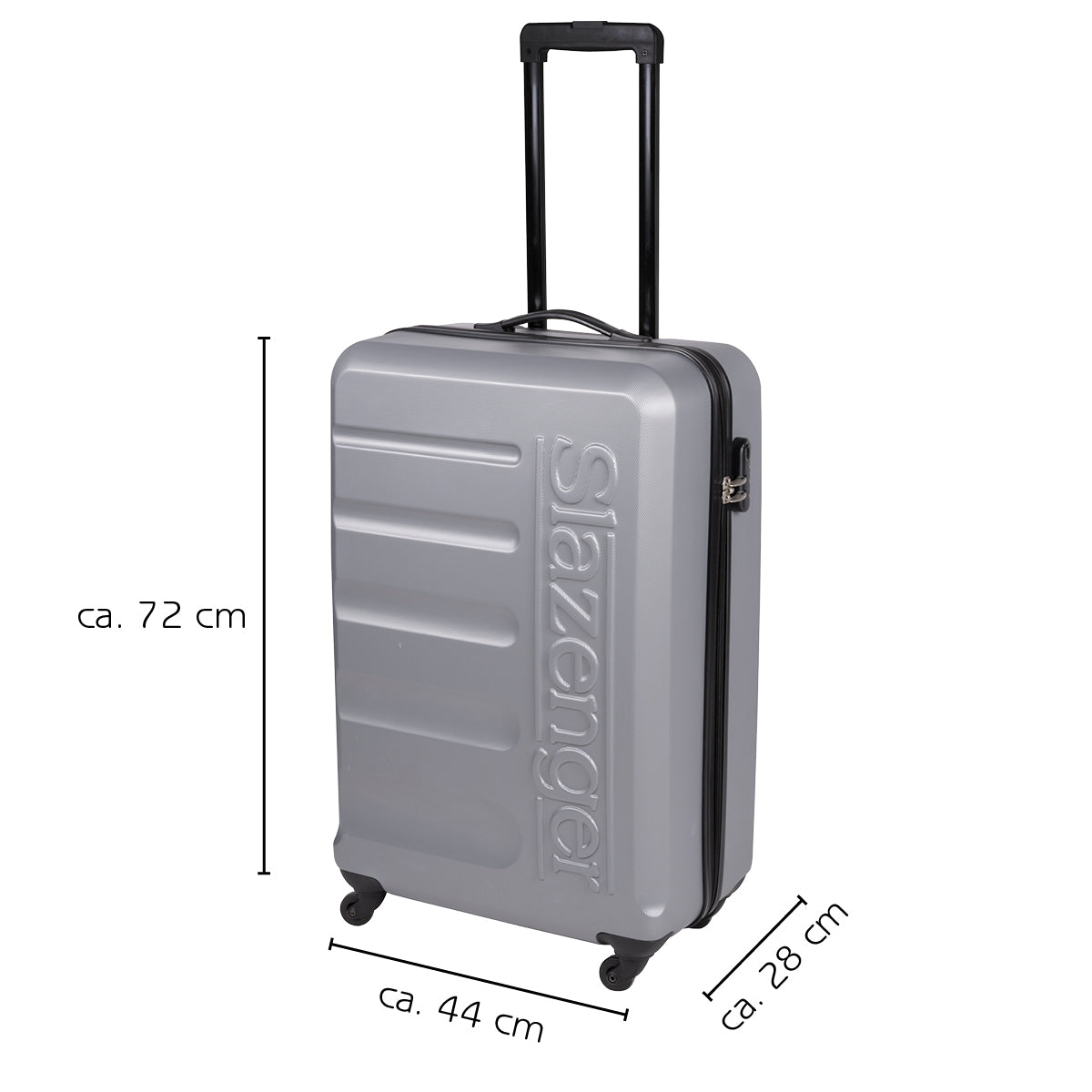 Slazenger Kofferset 3 Delig - Hardcase - maximondo
