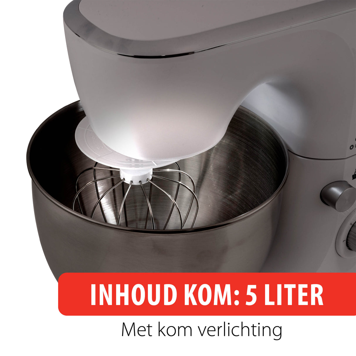 Kitchen machine 5L white - maximondo