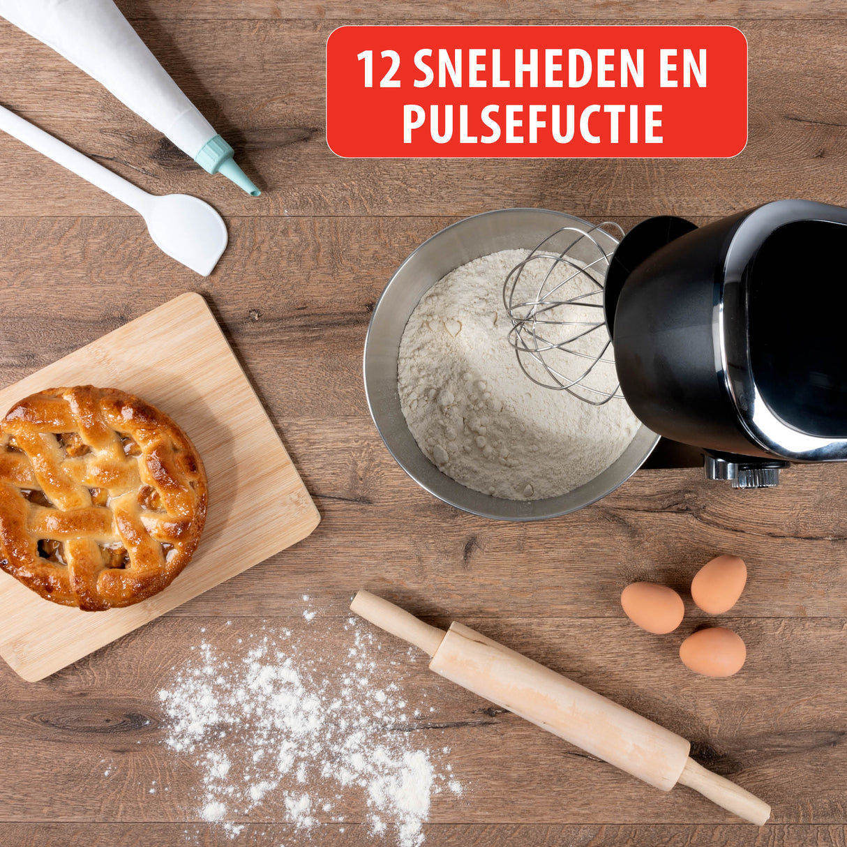 alpina Keukenmachine 3 Accessoires - maximondo