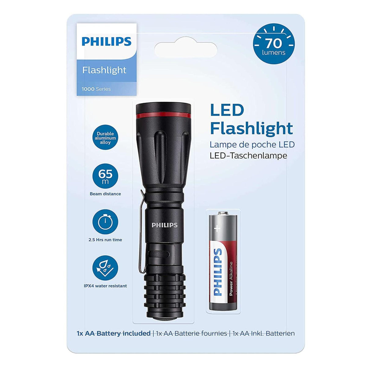 Philips Zaklamp LED - maximondo