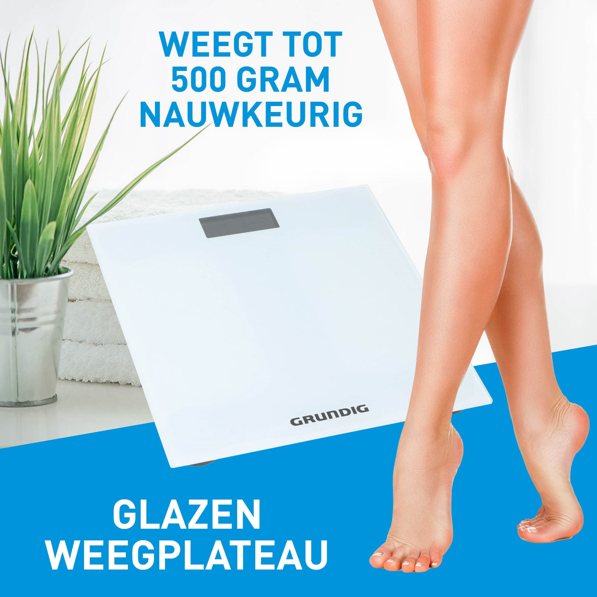 Grundig Weegschaal tot 180kg - maximondo
