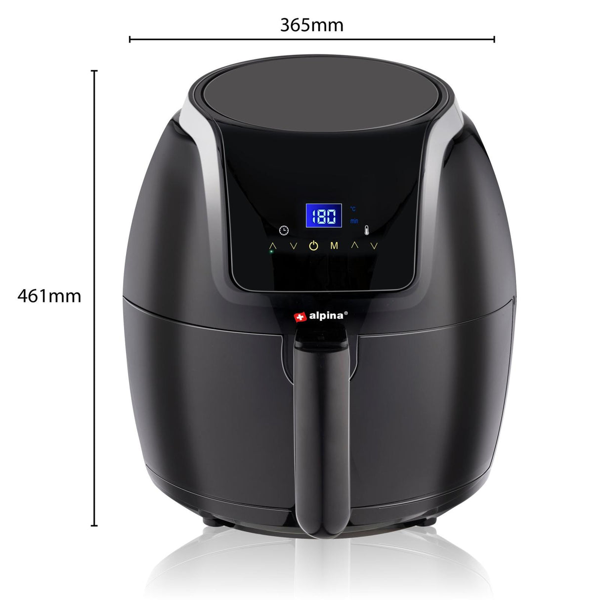 Airfryer digitaal 5L 230V - maximondo