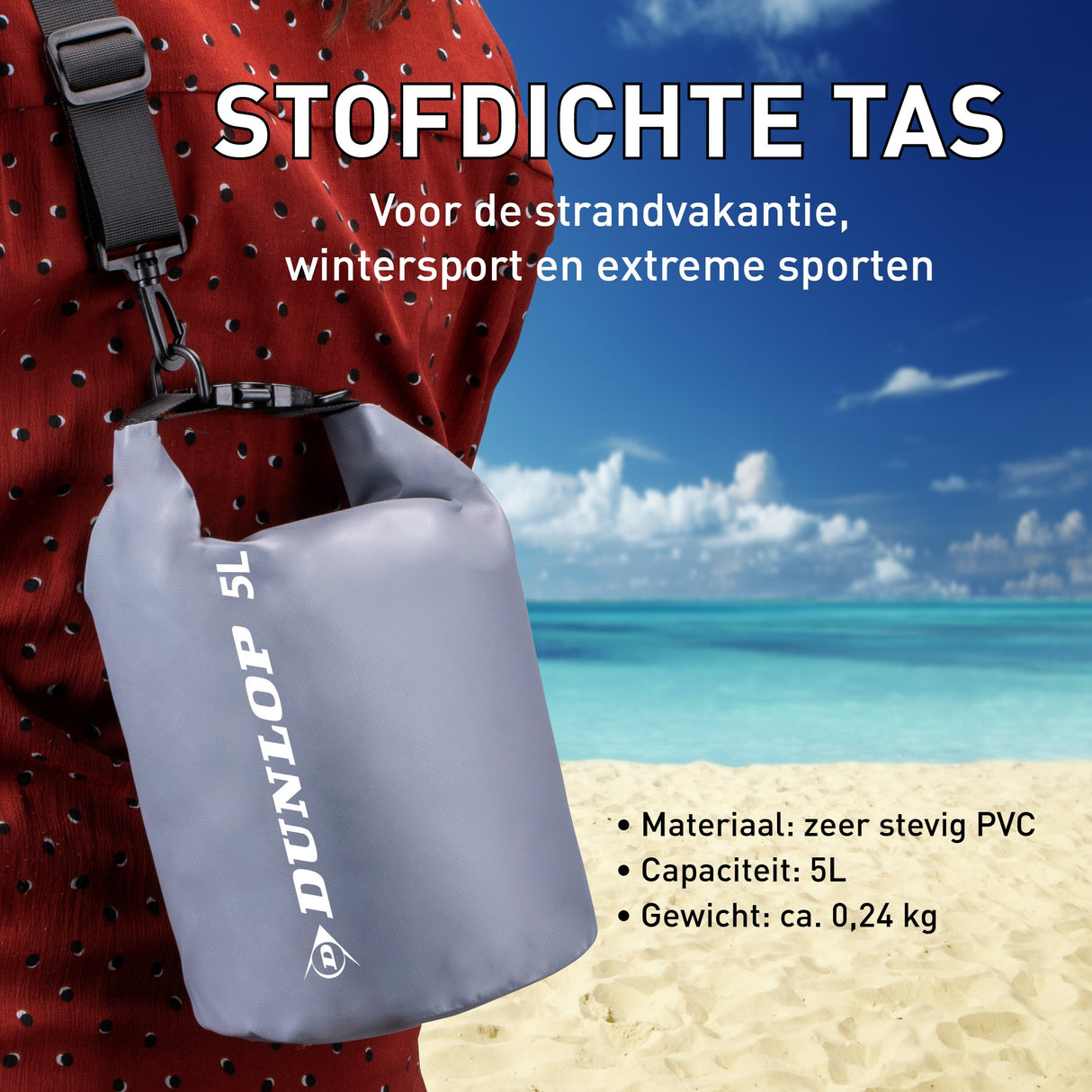 Dunlop Drybag 5L Waterdicht - maximondo