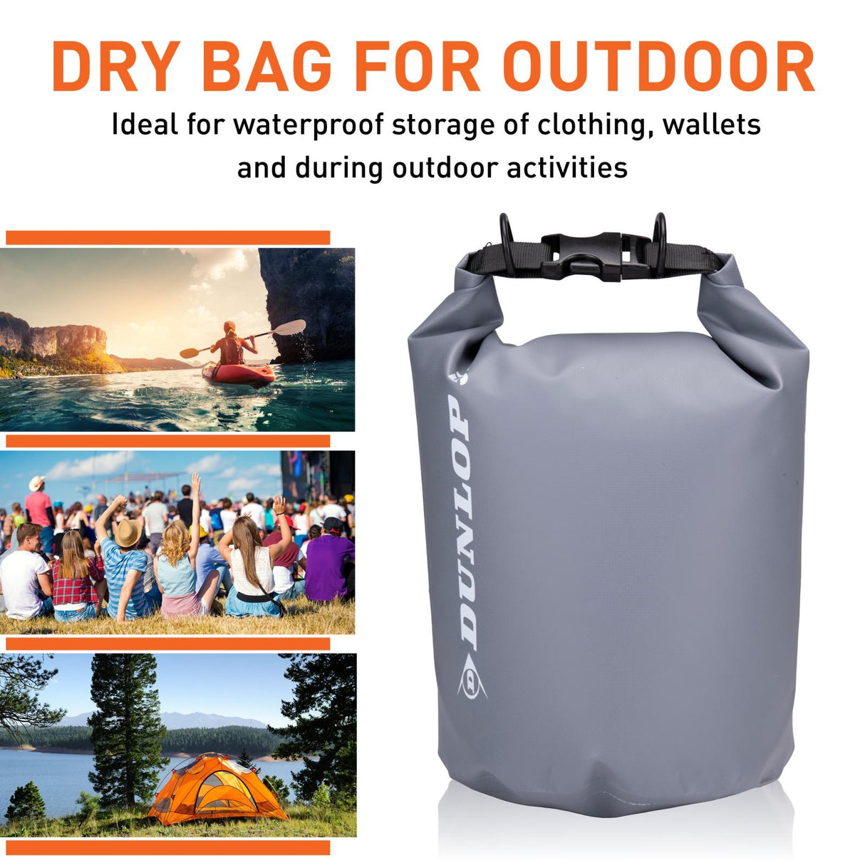 Dunlop Drybag 5L Waterdicht - maximondo