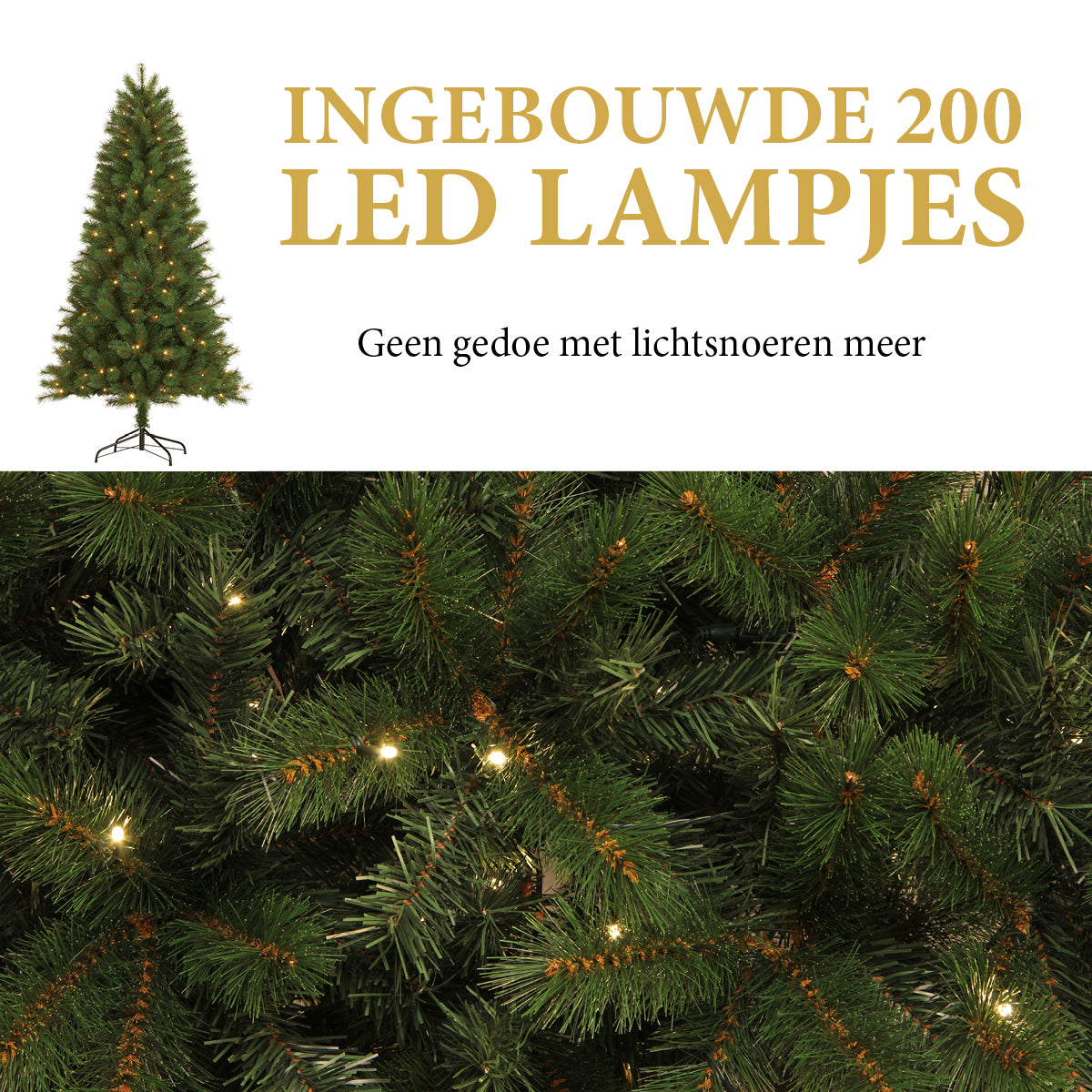 Giftsome Kunstkerstboom 215 cm - maximondo
