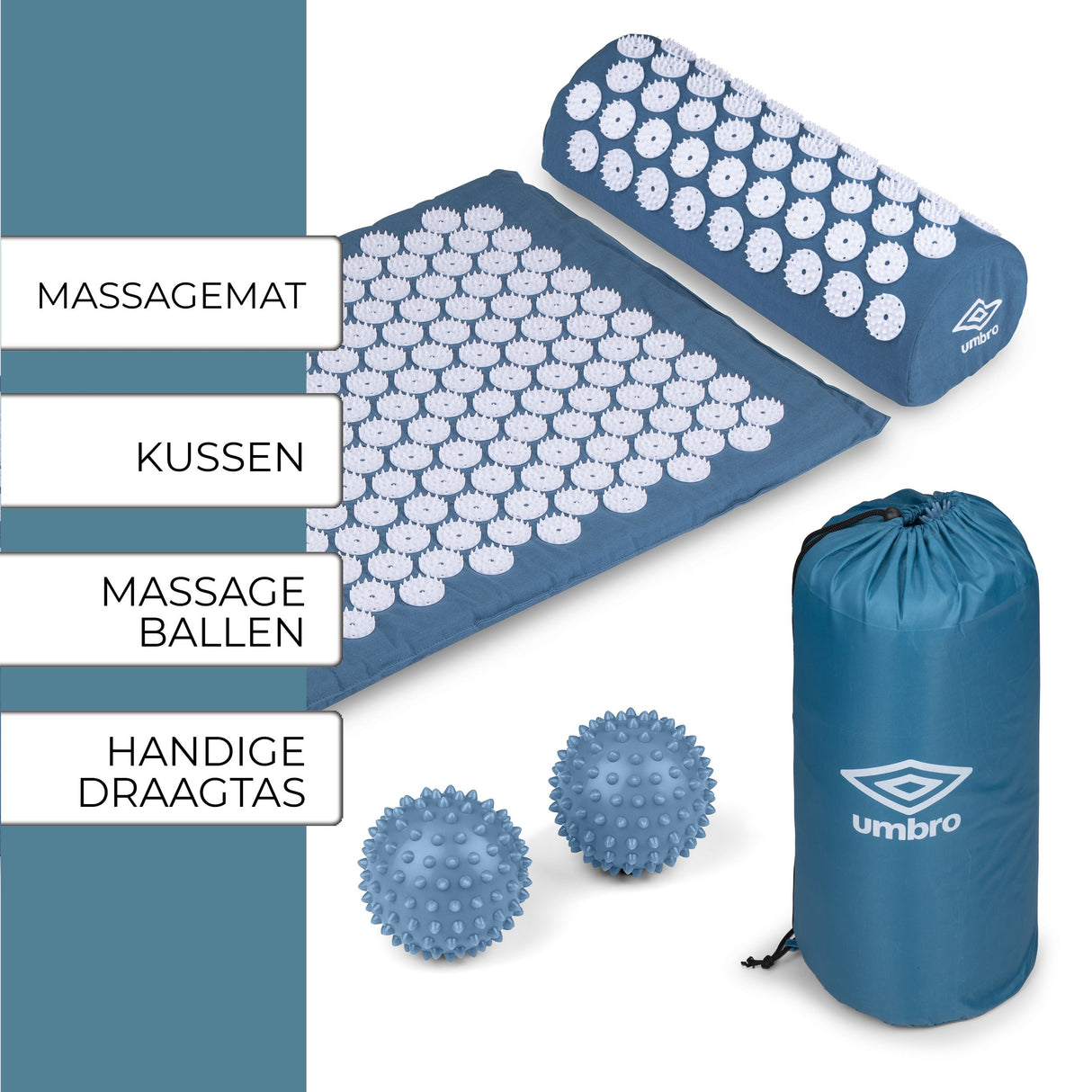 Umbro Spijkermat met Kussen - maximondo