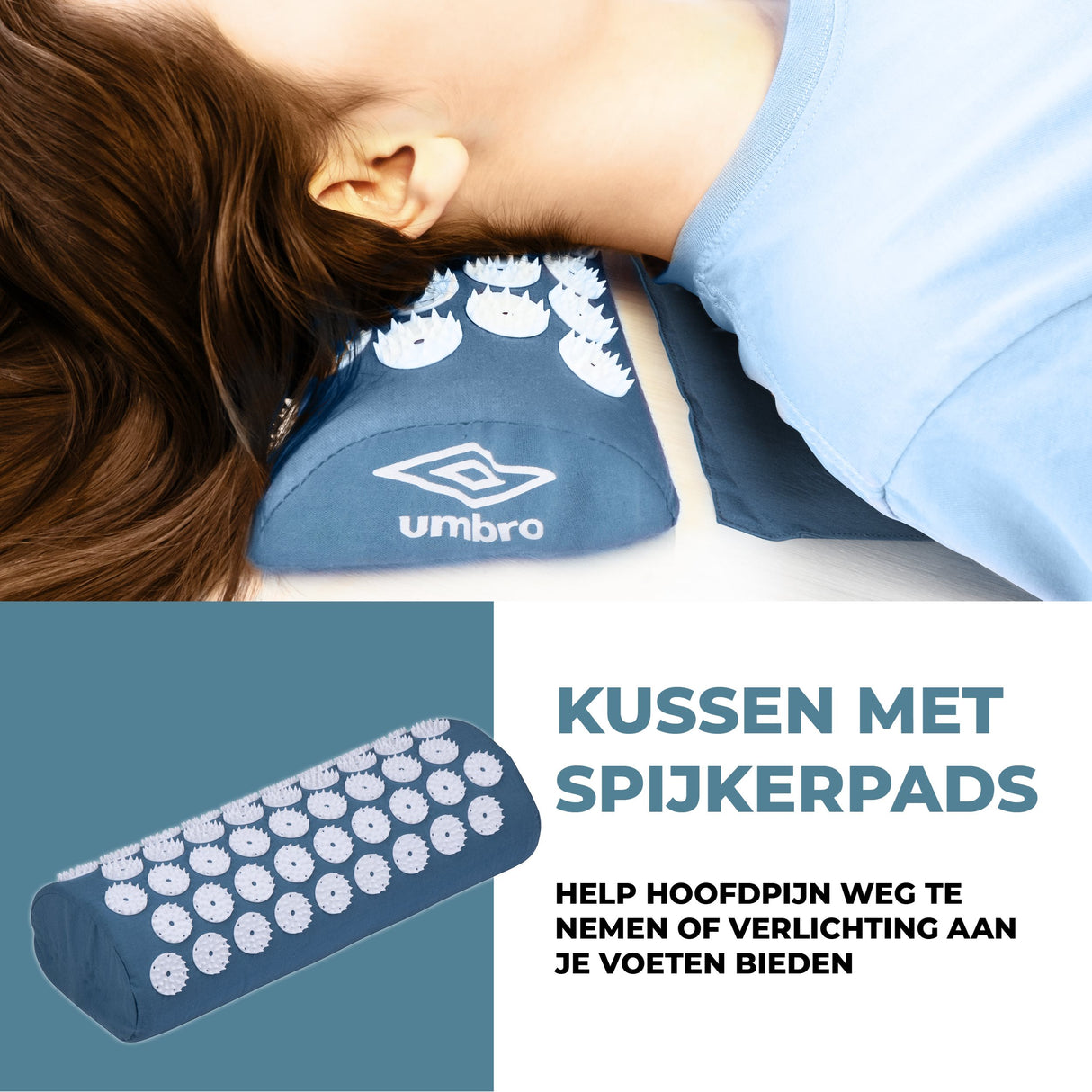 Umbro Spijkermat met Kussen - maximondo