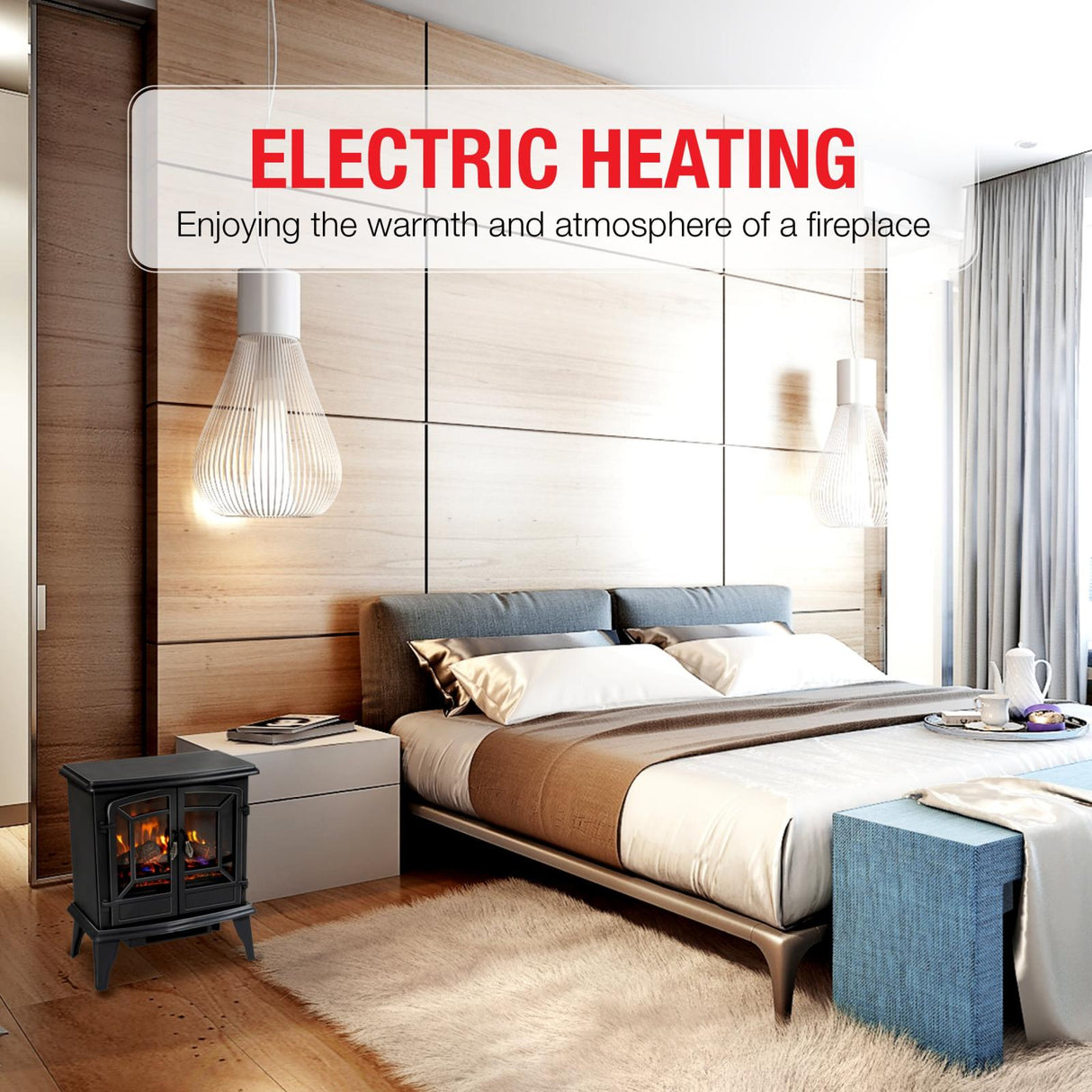Classic Fire Sfeerhaard Narvik - 1800W - maximondo