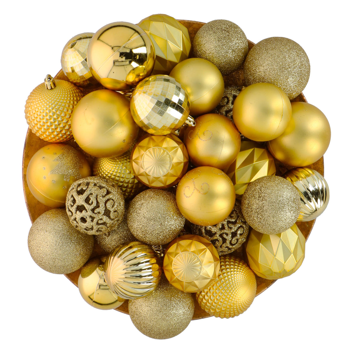 Giftsome Gouden Kersballen Set - maximondo