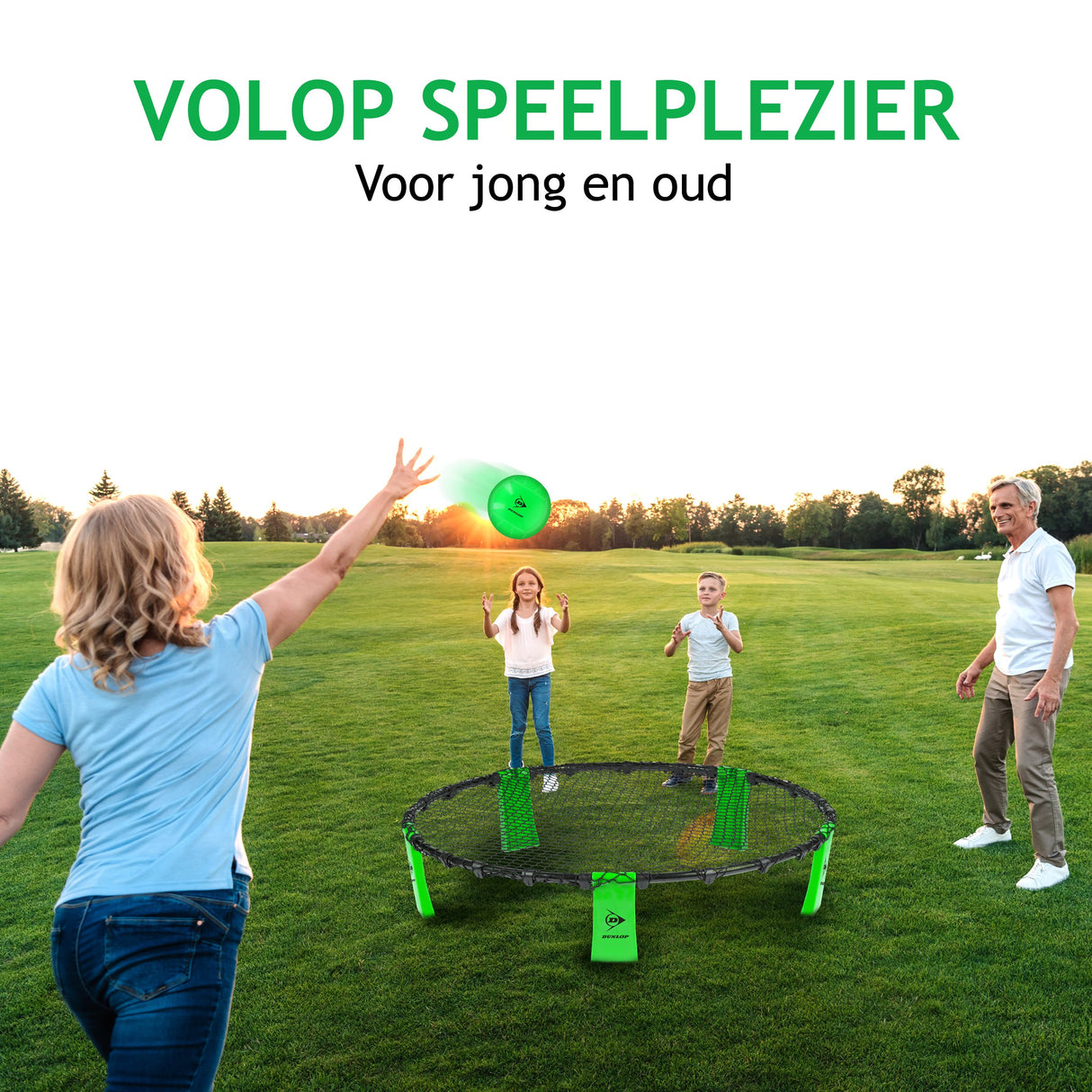 Dunlop Spyderball Set Incl. Reistas - maximondo