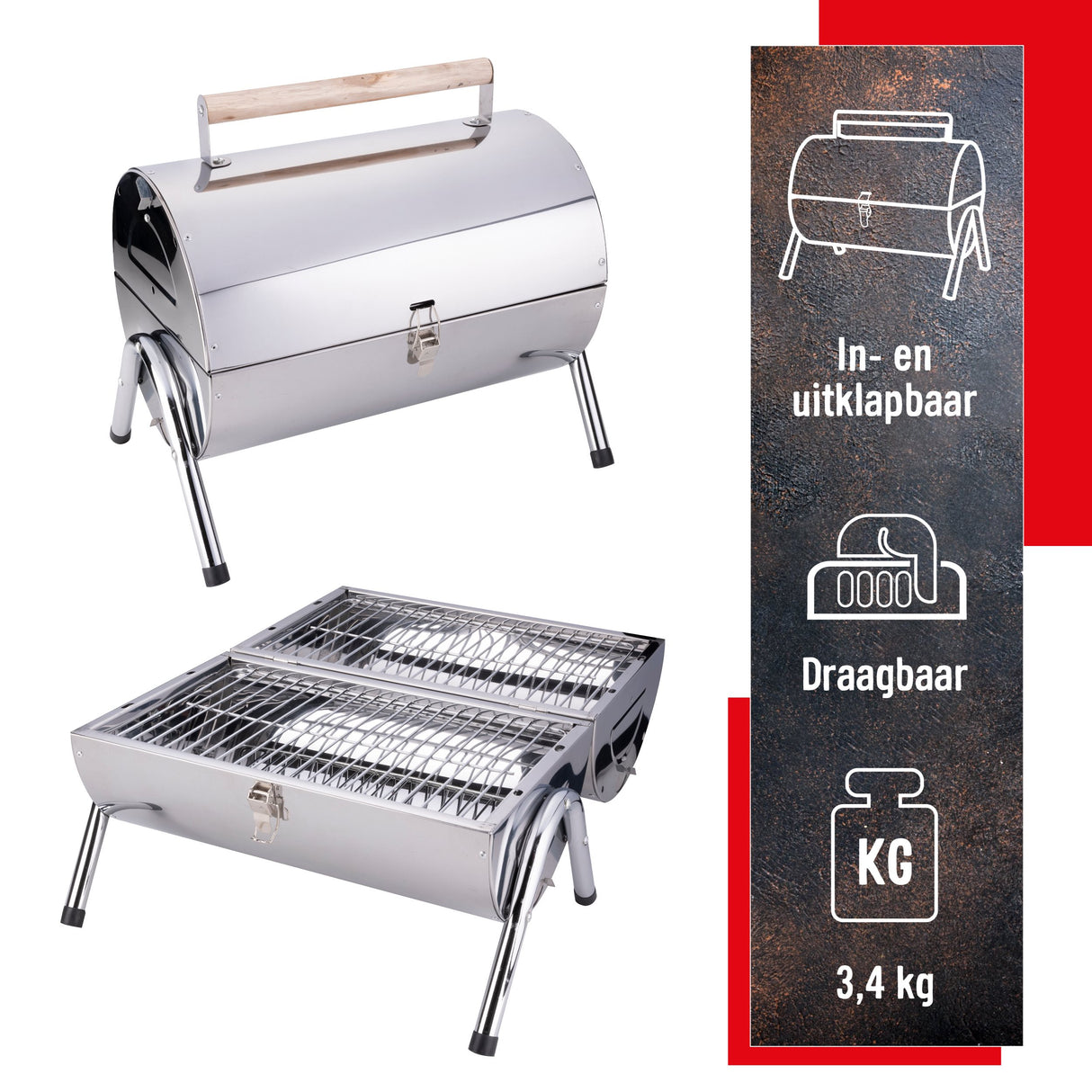 BBQ Collection houtskoolbarbecue - maximondo
