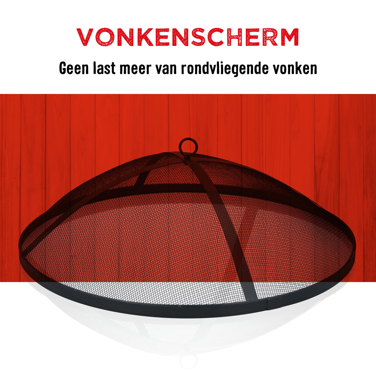 BBQ Collection Vuurschaal met Vonkenscherm - maximondo