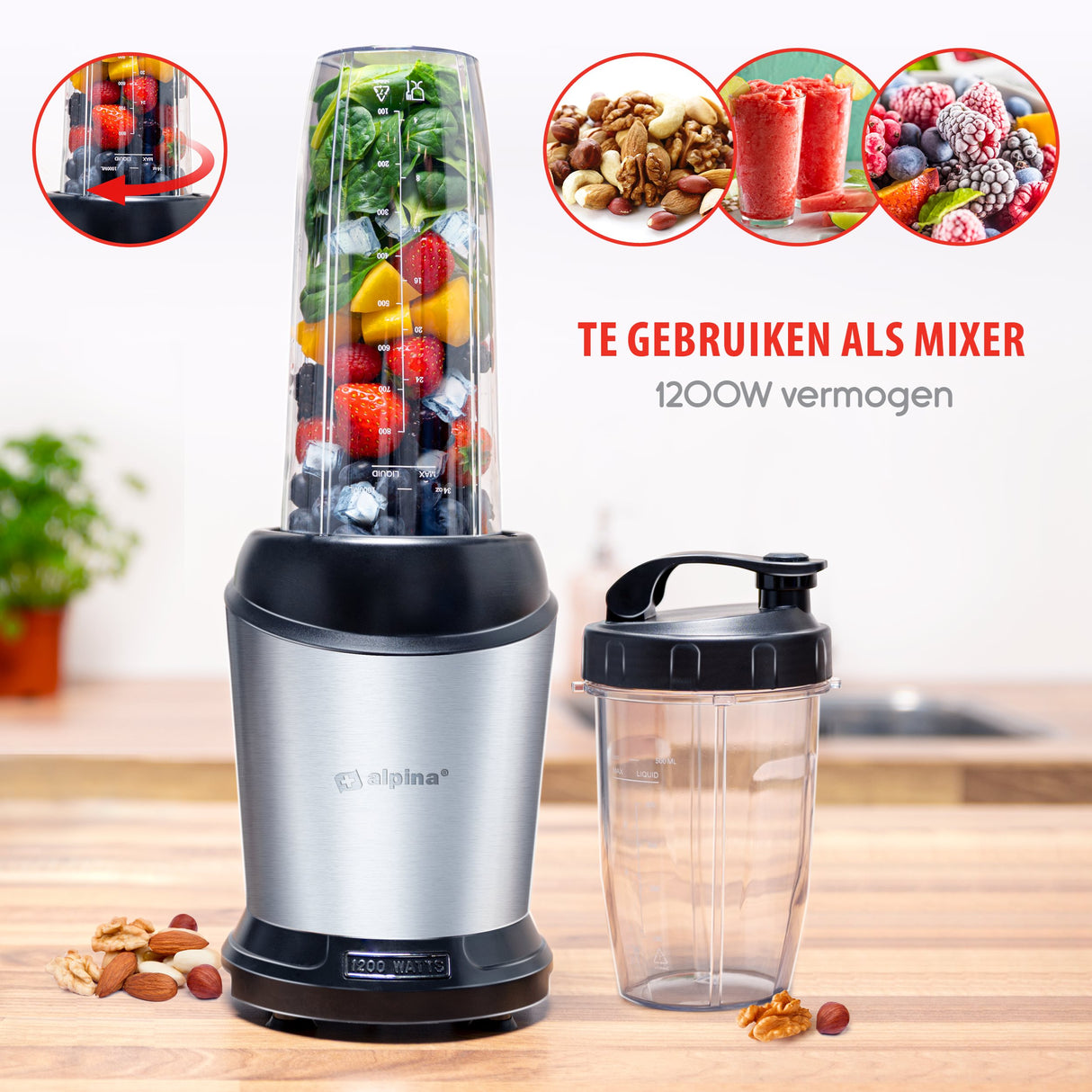 alpina Smoothie Maker 1200 W - maximondo