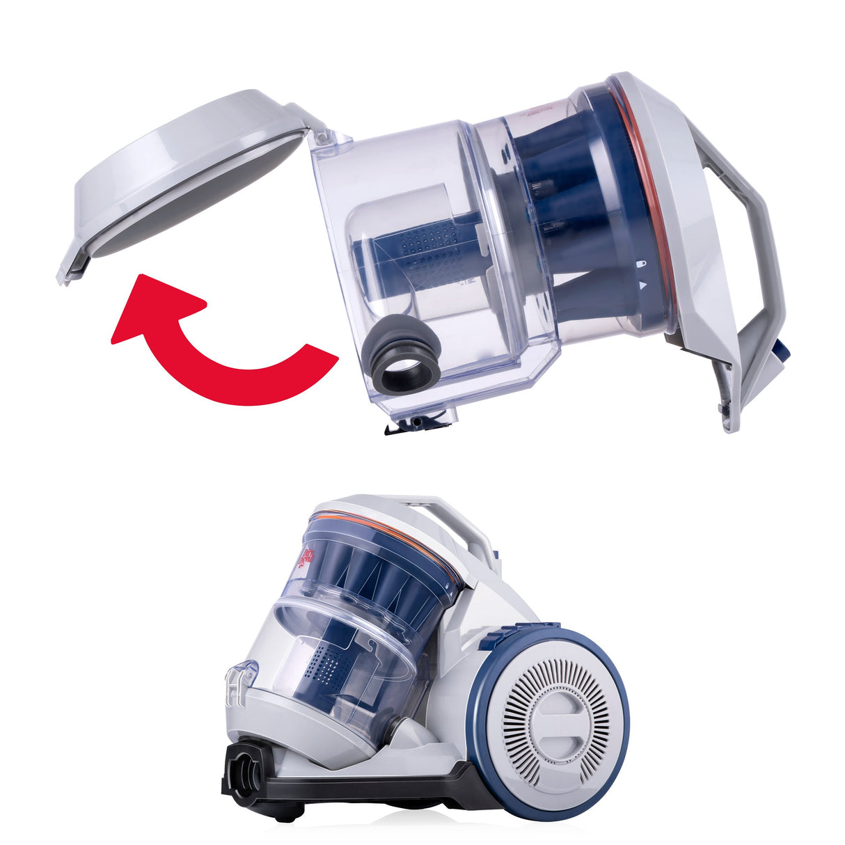 Dirt Devil Stofzuiger zonder Zak DD2501