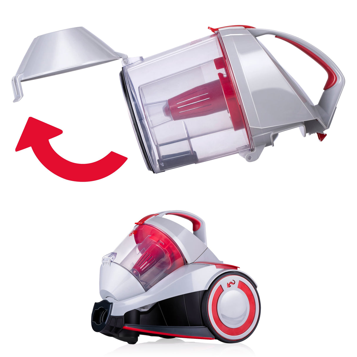 Dirt Devil Stofzuiger zonder Zak DD2502 - maximondo