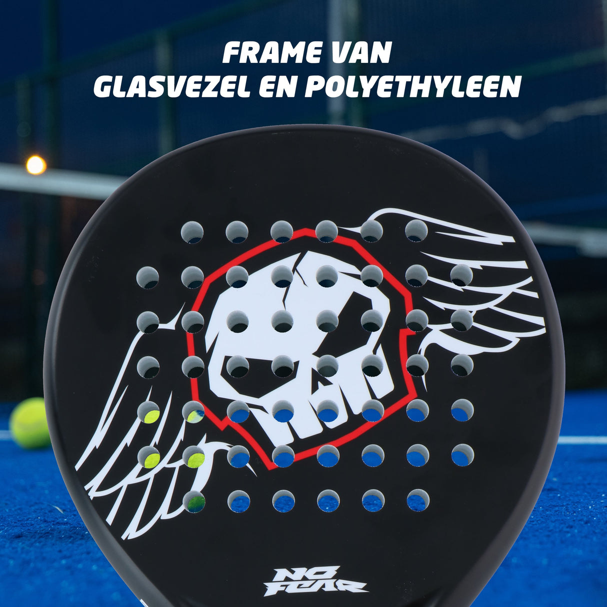 No Fear Padelracket 350-370 GR - maximondo