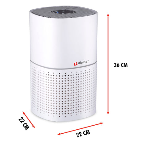 alpina Luchtreiniger met HEPA Filter - maximondo