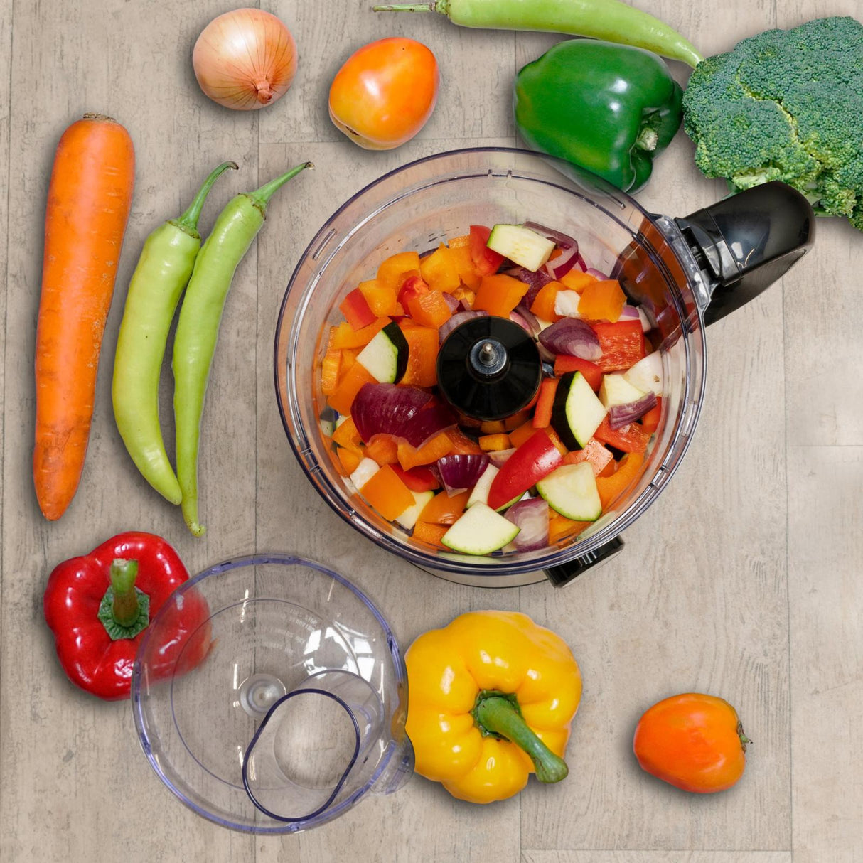 3-in-1 Foodprocessor 600W - maximondo