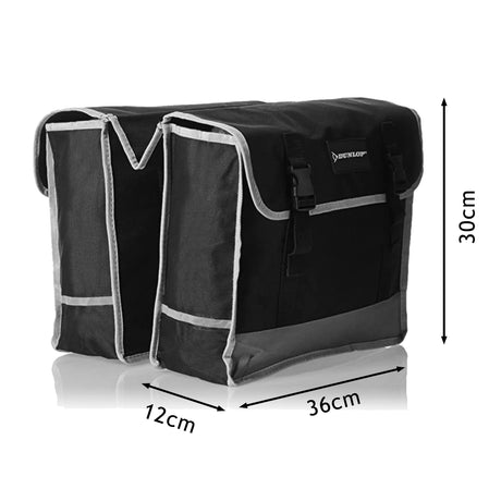 Dunlop Dubbele Fietstas 26L - 30 x 36 x 12 cm - maximondo