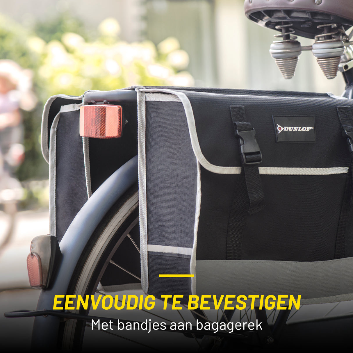 Dunlop Dubbele Fietstas 26L - 30 x 36 x 12 cm - maximondo
