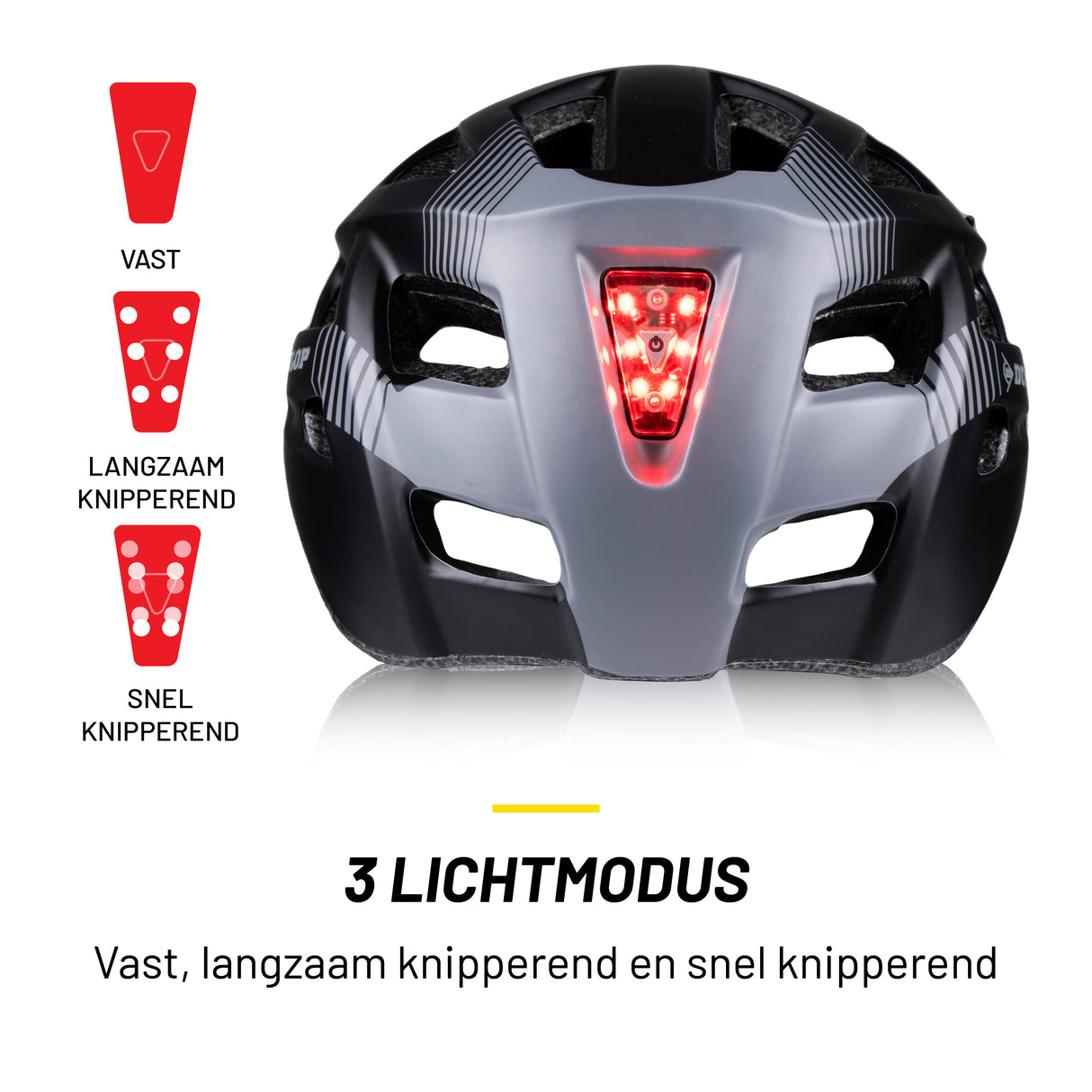 Dunlop Fietshelm - Mountainbike Helm - Verstelbaar 55-58cm - maximondo
