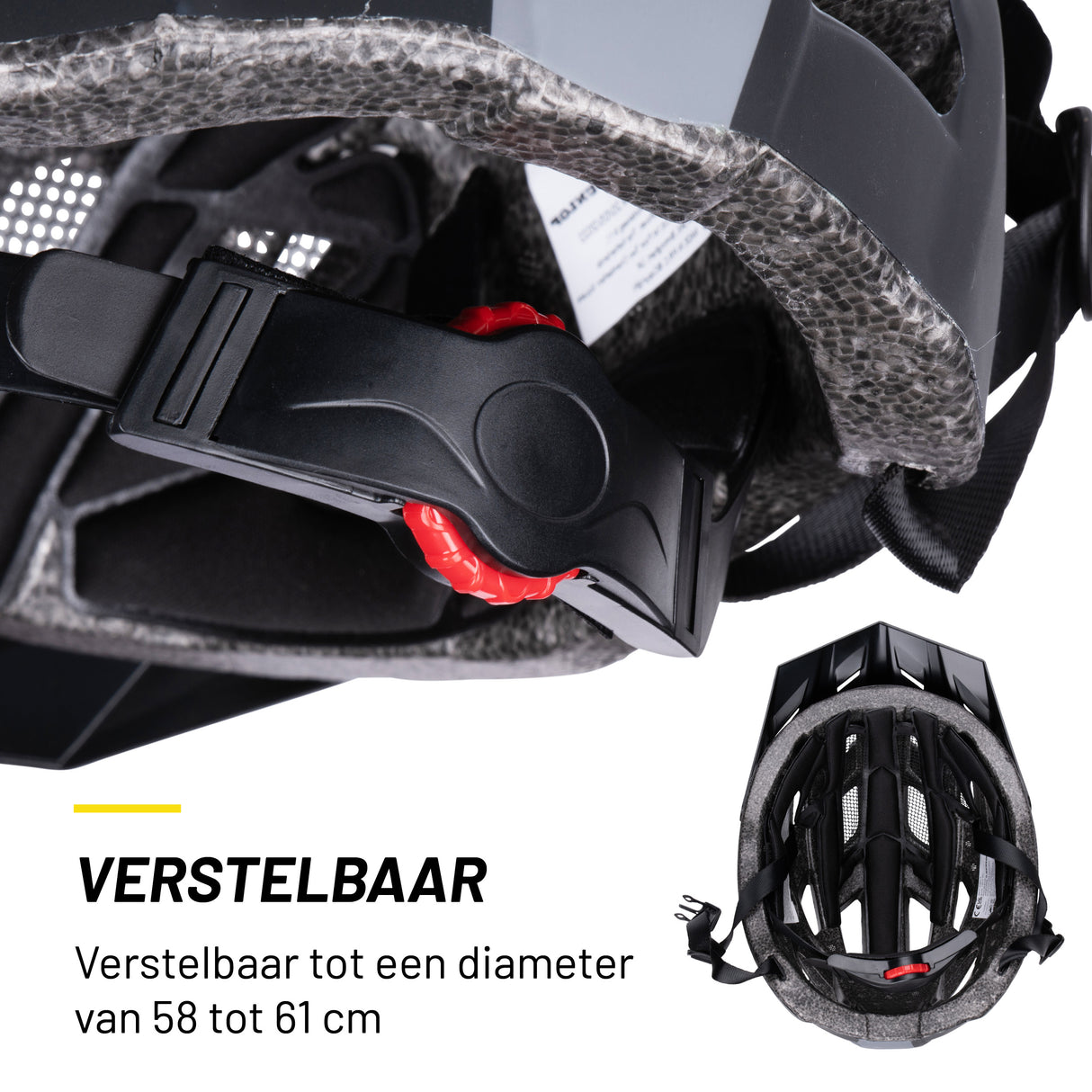 Dunlop Fietshelm - Maat L - Verstelbaar 58-61cm - maximondo