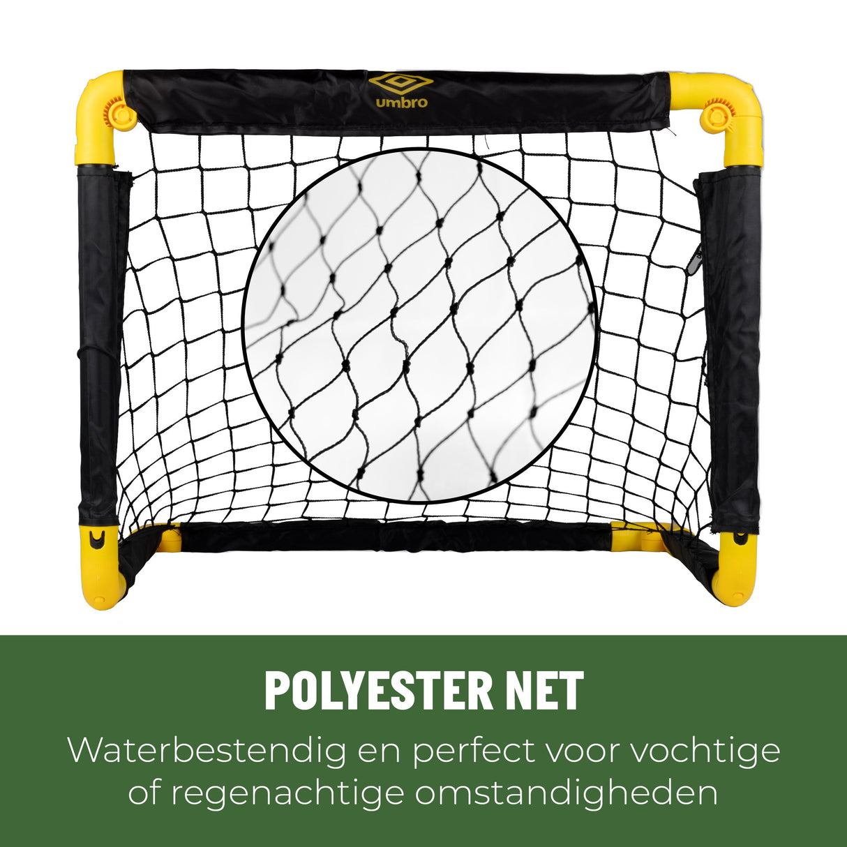 Umbro Voetbaldoel 56 x 44,5 x 44,5cm set van 2 - Opvouwbaar - maximondo