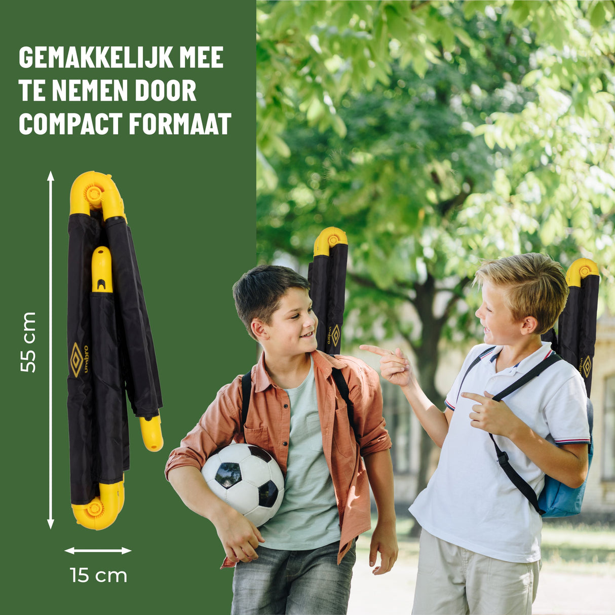 Umbro Voetbaldoeltjes Set van 2 - maximondo
