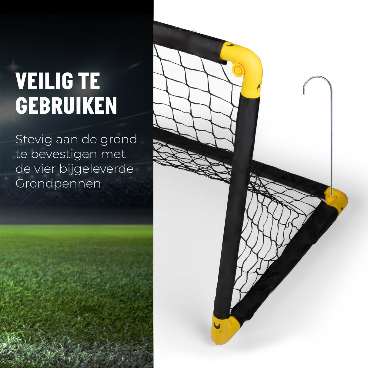 Umbro Voetbaldoel 90 x 60,5 x 61cm - Opvouwbaar - maximondo
