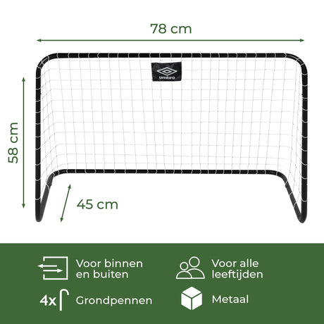Umbro Voetbaldoel Set van 2 - maximondo