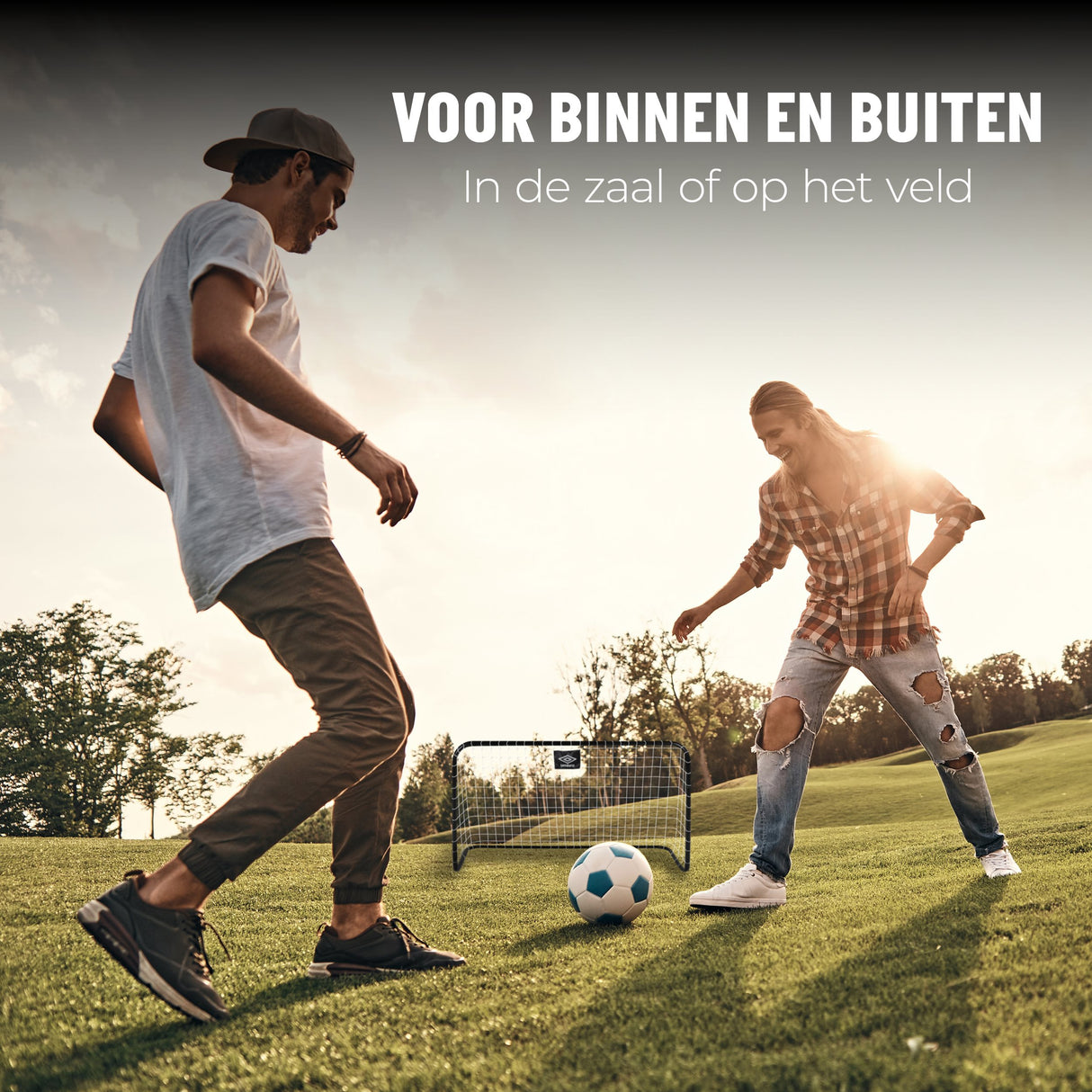 Umbro Voetbaldoel 78 x 56 x 45cm set van 2 - maximondo