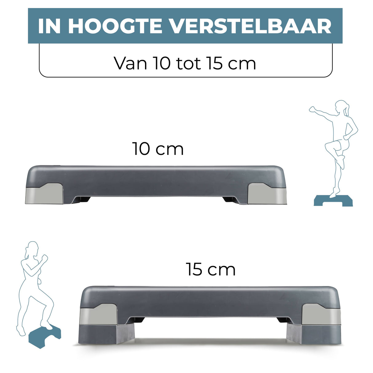 Umbro Aerobic Step Hoogte Verstelbaar - maximondo