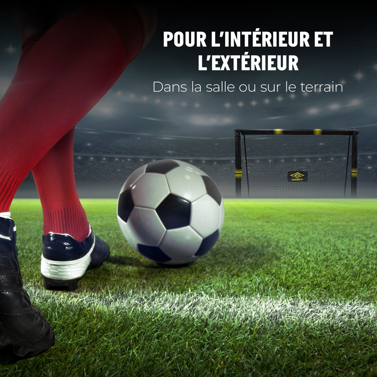 Umbro Voetbaldoel - 240x160x85cm - maximondo