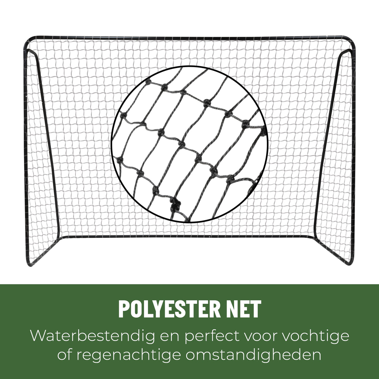 Umbro Voetbaldoel 300x120x205 cm - Zwart/Geel - maximondo