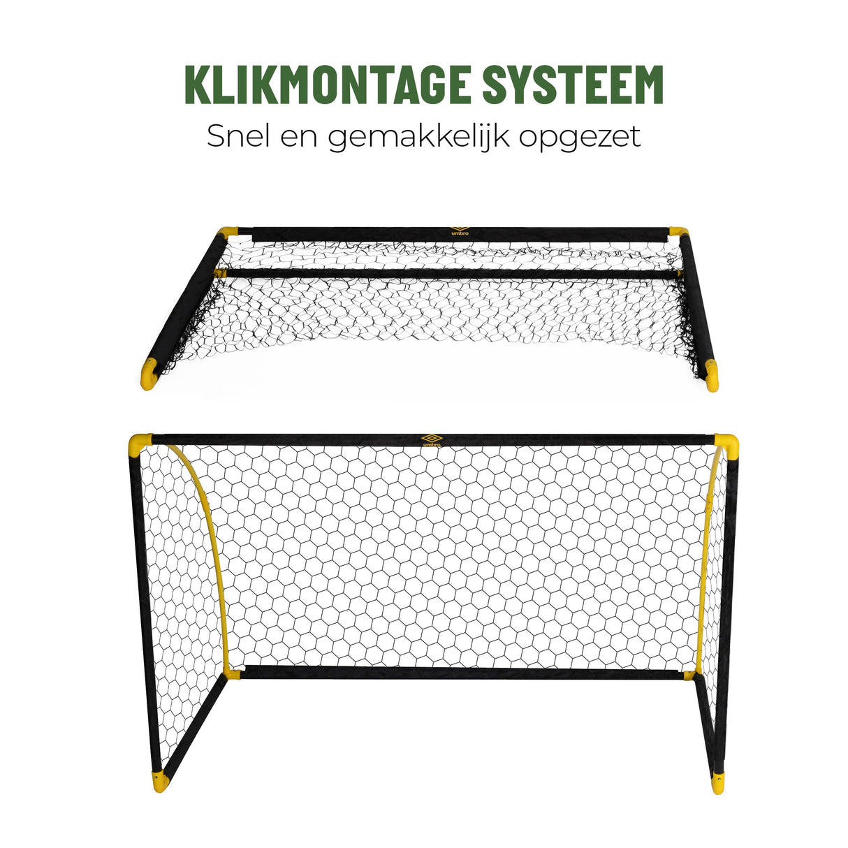 Umbro Voetbaldoel 178 x 92,5 x 123cm - Opvouwbaar - maximondo