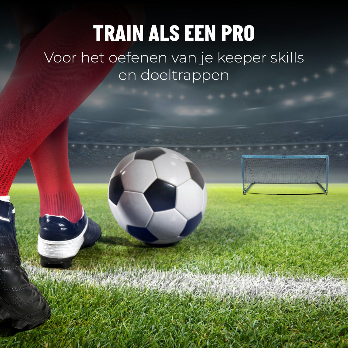 Umbro Voetbaldoel 200x100x100 cm - maximondo