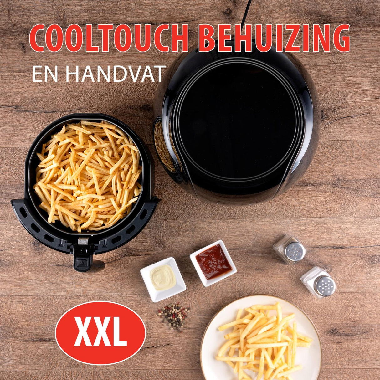 Airfryer digitaal 5L 230V - maximondo