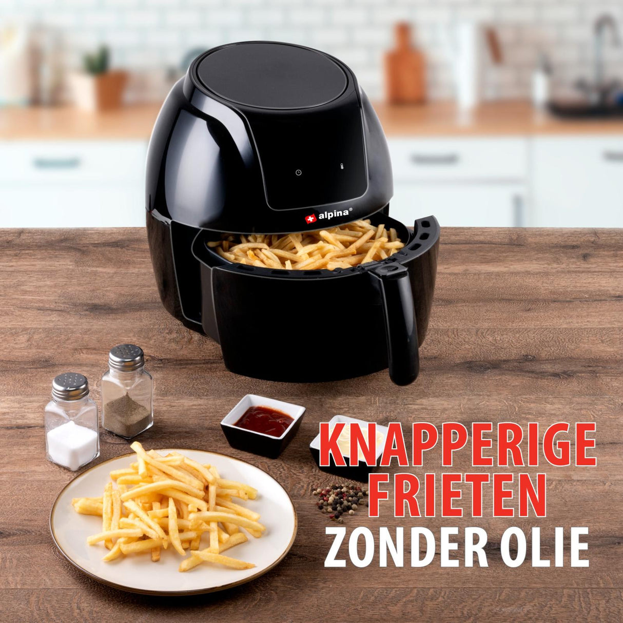 Airfryer digitaal 5L 230V - maximondo